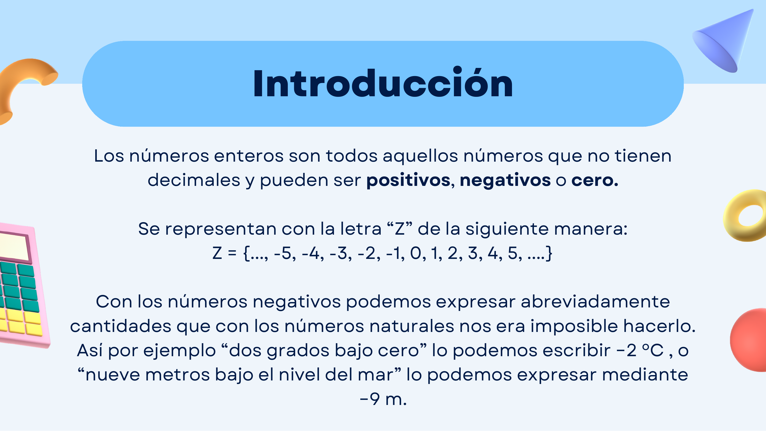 Diapositiva 2 de Números enteros