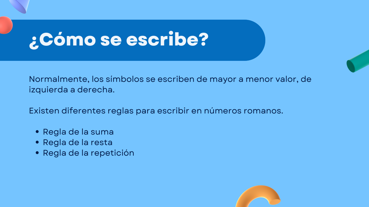 Diapositiva 4 de Números romanos
