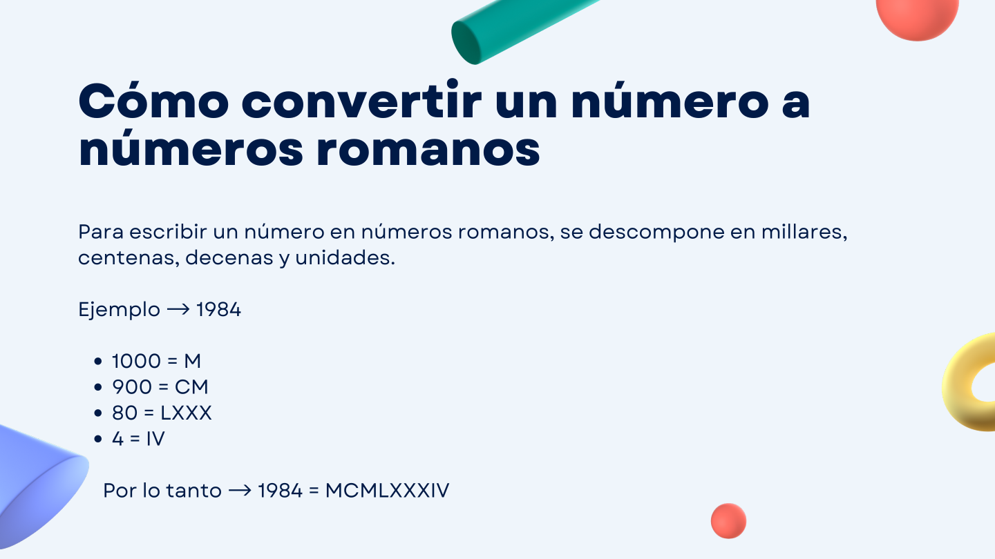 Diapositiva 9 de Números romanos